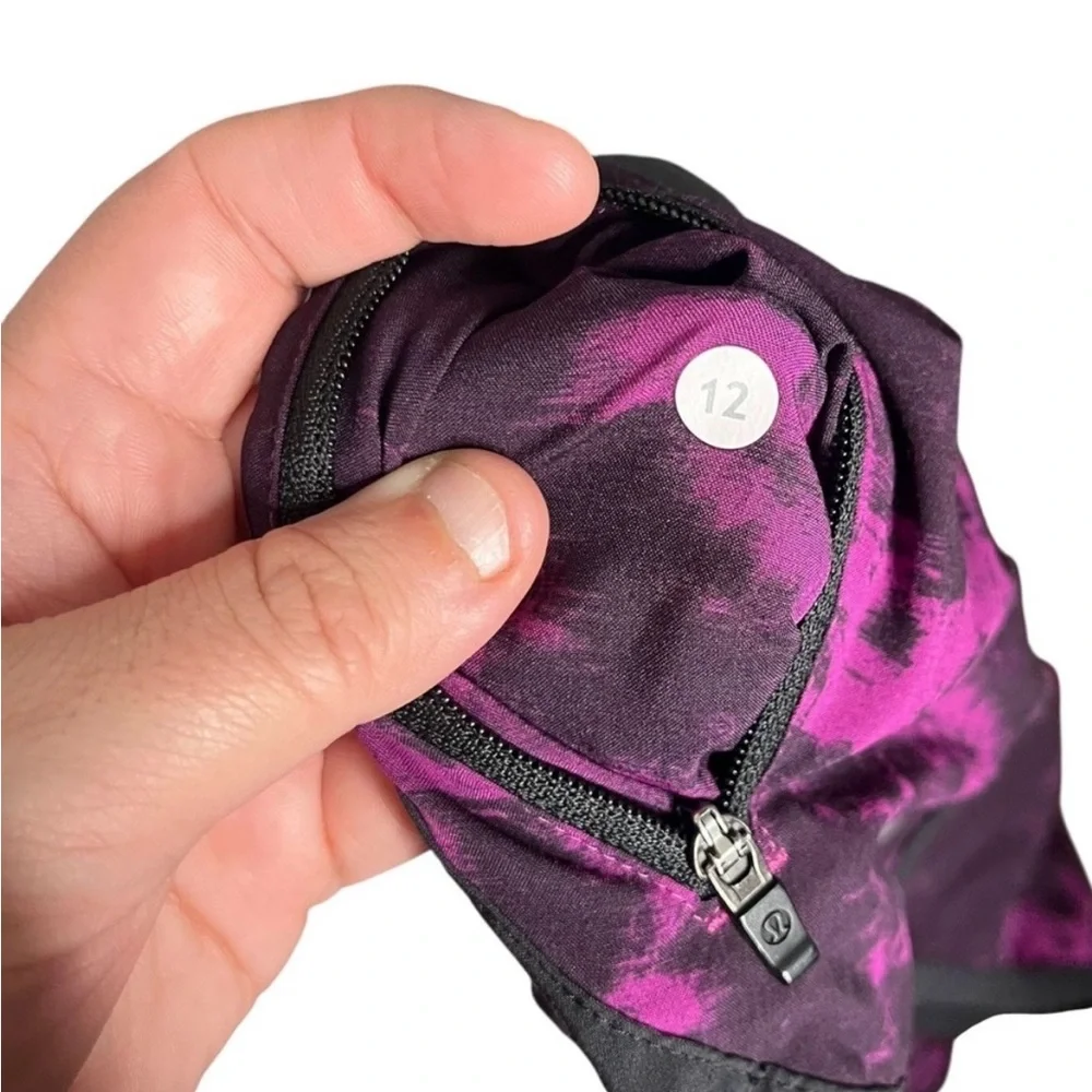 Lululemon Tracker Short III 4-way Stretch In Plum Black/Black Size 12